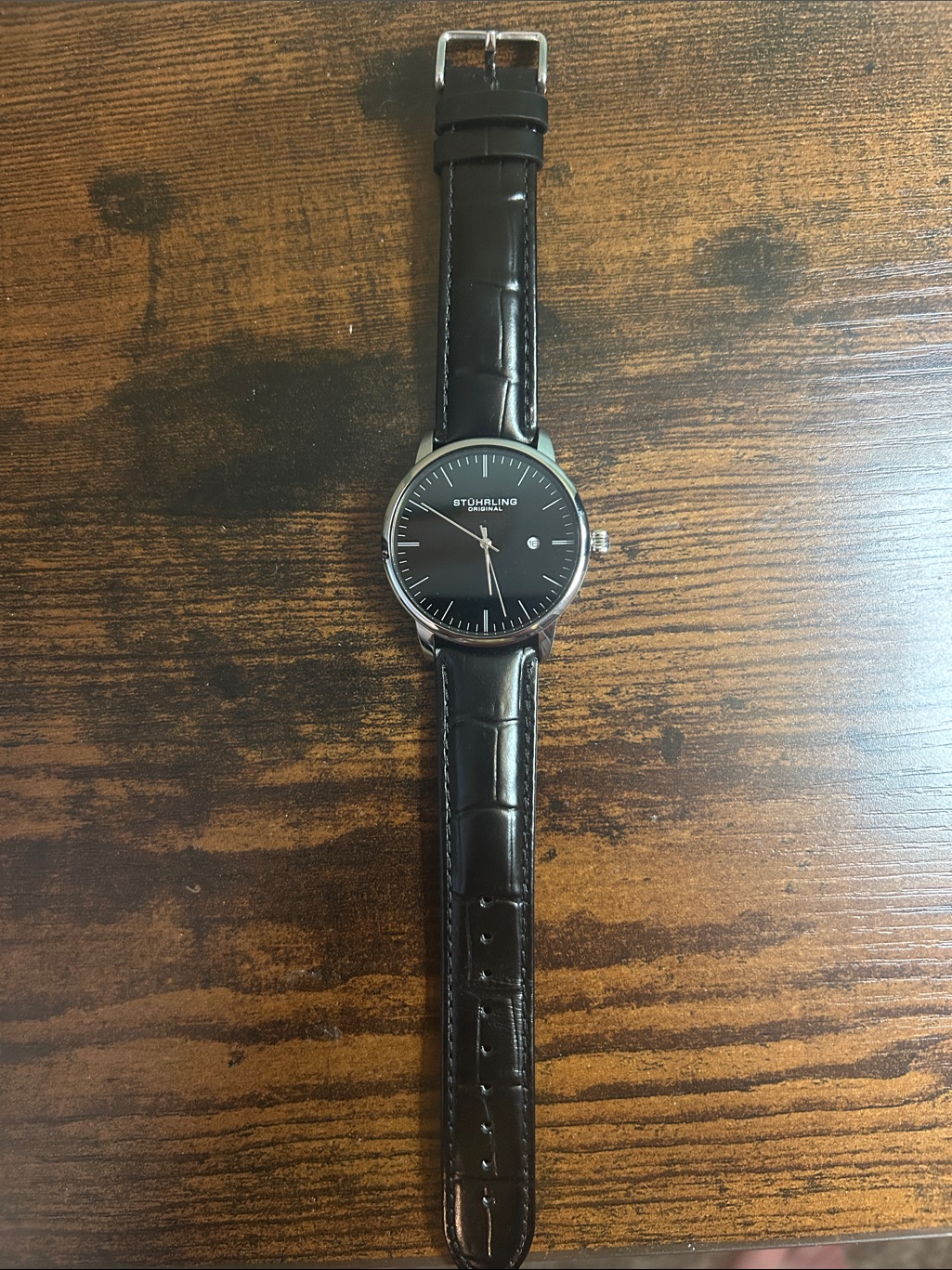 Stuhrling Men’s Original Rasa 3997 Watch New In Box